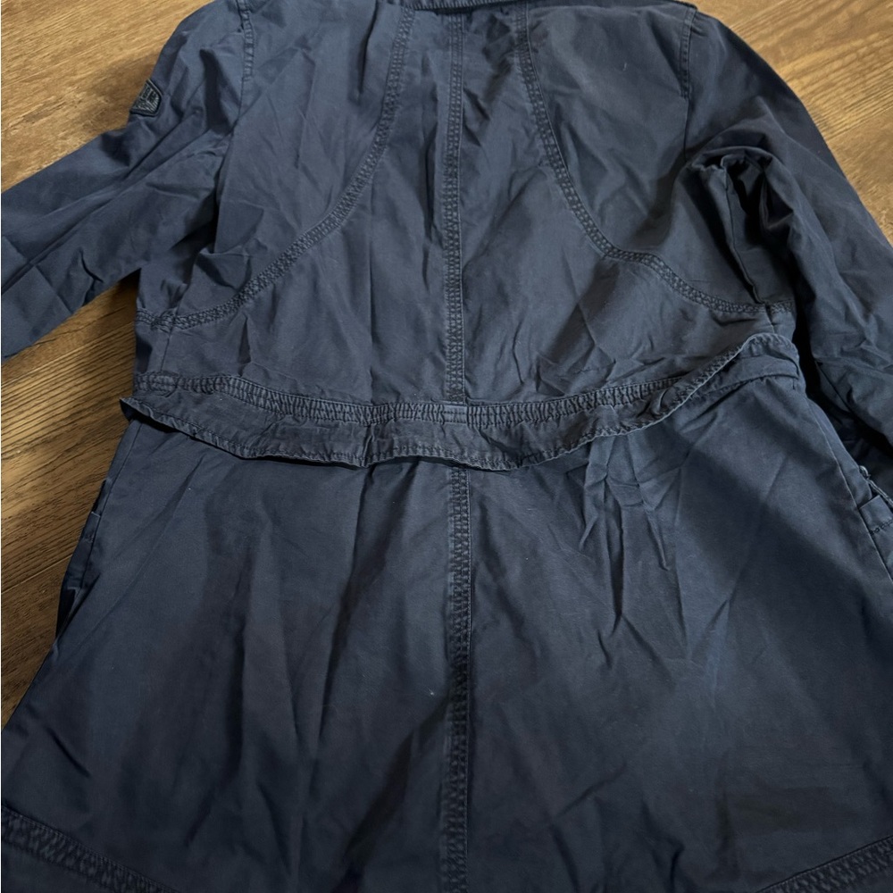 Harley Davidson cotton trench coat - lightweight jacket (M)